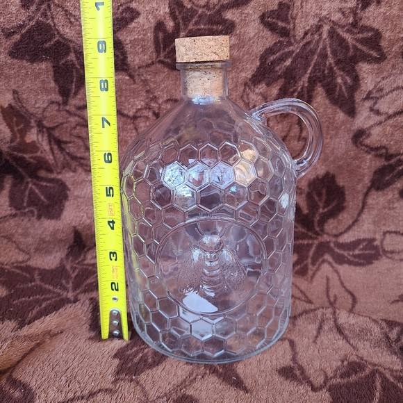 COPY - Honeycomb Bee Glass Container - Picture 2 of 6
